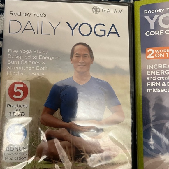 2 BRAND NEW Rodney Yee’s Yoga DVD’s - Picture 5 of 7